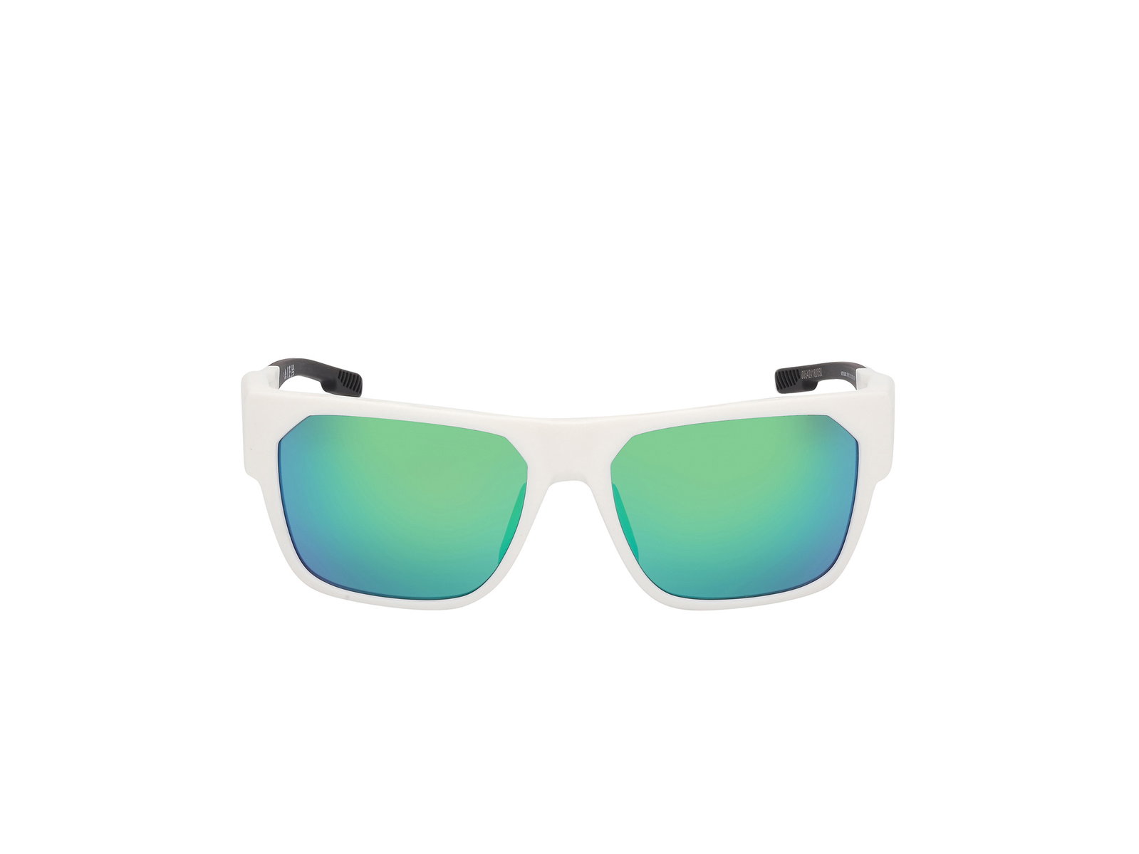 Das Bild zeigt die Adidas Sport Sonnenbrille SP0102 21Q von vorne.